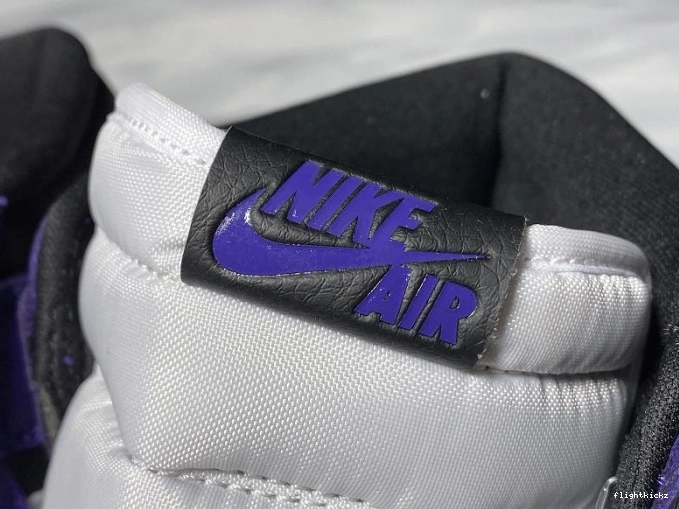 Court Purple Jordan High 555088-500 1 Air OG 0902